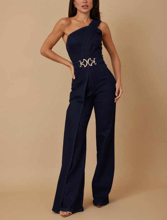 Denim jumpsuit