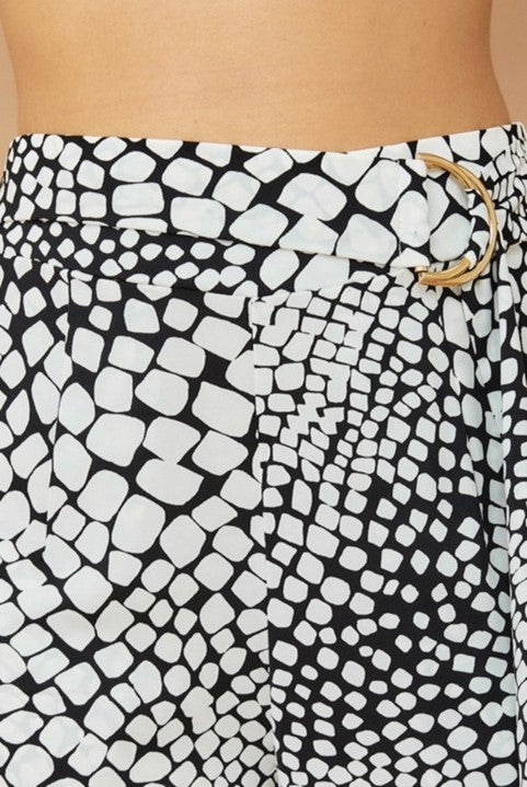 Print B&W Pant